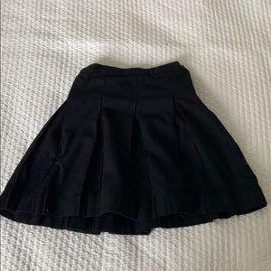 Black uniform skirt
